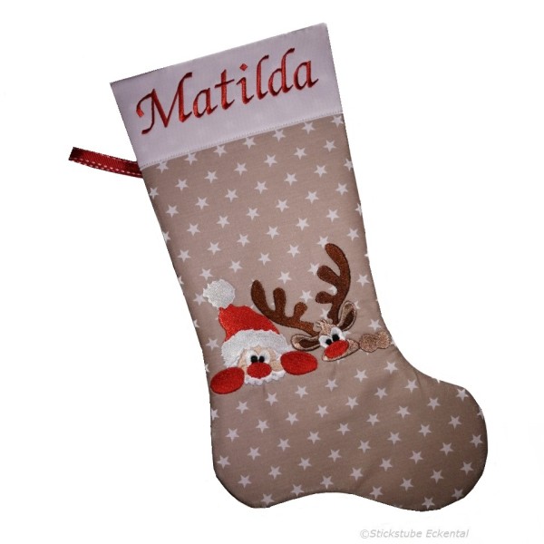 Nikolausstiefel mit Namen